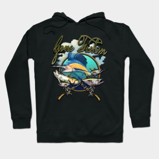 Gone Fishin Sailfish Hoodie